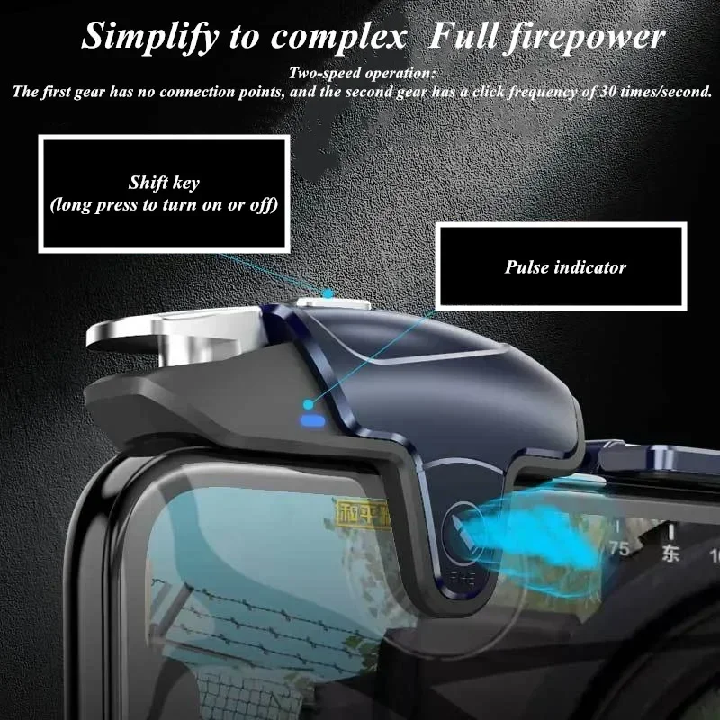 AK03 메모 휴대 전화 ABS L1R1 PUBG 게임 - Gaming Accessories For Room 리뷰 및 가격