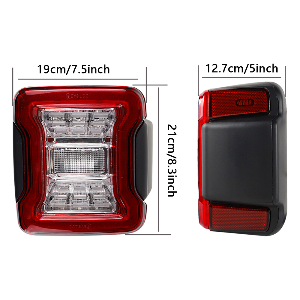 지프 랭글러 용 LED 테일 라이트 JL 2018 20 - Gaming Accessories Rack 리뷰 및 가격